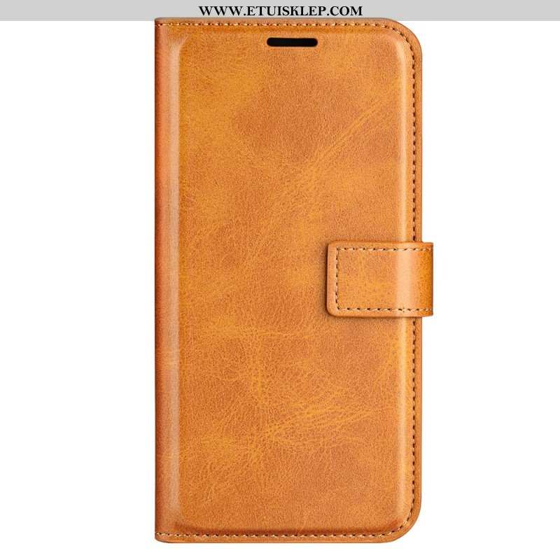 Etui Folio do iPhone 15 Styl Skórzany